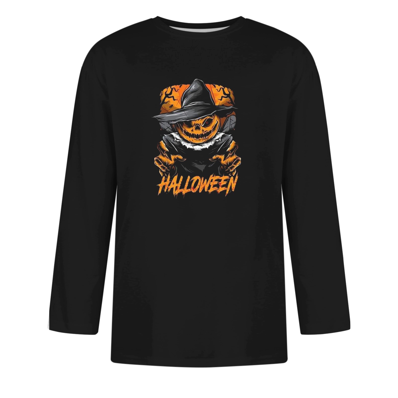 Men's 3D Printed T Shirts 3/4 Sleeve Round Neck Halloween Casual Large Size Tops - Bild 17 von 42